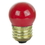 Sunlite 01240-SU 7.5S11/R 7.5 Watt S11 Colored Indicator, Medium Base, Ceramic Red, Price/25PK