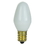 Sunlite 01285-SU 7C7/WH/25PK 7 Watt C7 Night Light, Candelabra Base, White, Price/25PK