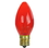 Sunlite 01311-SU 7 Watt C9 Colored Night Light Light Bulb, Intermediate Base, Transparent, 25 Pack, Price/25PK