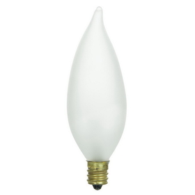 Sunlite 01364-SU 15CFF/3 15 Watt CA10 Lamp Candelabra (E12) Base