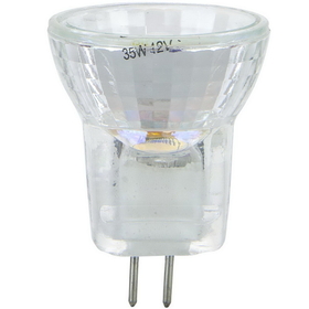 Sunlite 03197-SU 35MR8/CG/G4/SP/12V 35 Watt, 10&#176; Spot, MR8 Mini Reflector with Cover Guard, G4 Bi-Pin Base