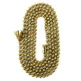 Sunlite 04000-SU E170 Brass Beaded Chain