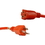 Sunlite 04225-SU EX100/HD/14/O EX100-14/3 Heavy Duty 100 Foot Orange Outdoor Extension Cord
