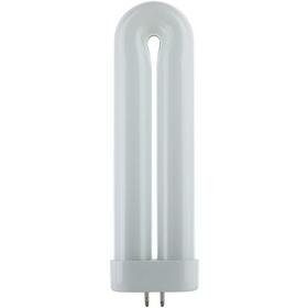 Sunlite 05100-SU FUL12T6/CW Fluorescent 12W Cool White U Shaped FUL Twin Tube Plugin Lamps, GX10Q Base, 4100K Cool White
