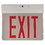 Sunlite 05278 LED Edge Lit Exit Sign, Mirrored Panels with Bright Red Lettering, 90-Min Battery Back-Up, Dual Voltage 120-277V, Universal Mounting, Long Lasting, Fire Safety, NYC Compliant