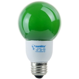 Sunlite 05660-SU SLG9/G 9 Watt Colored Globe, Medium Base, Green