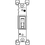 Sunlite 08115-SU E508 3 Way Grounded Toggle Switch, Ivory
