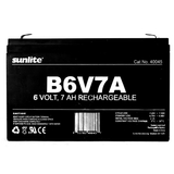 Sunlite 40045-SU B6V7A Emergency Back-Up Battery