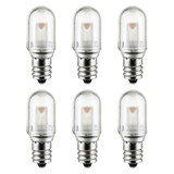Sunlite 41244-SU LED T5 Tubular Night Light Bulb, 1 Watt (10W Equivalent), Candelabra Base (E12), 50 Lumen, Clear, Non Dimmable, ETL Listed, 2700K Warm White, 6 Count
