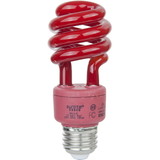 Sunlite 41415-SU CFL Spiral Colored Bulb, 13 Watt (40W Equivalent), Medium Base (E26), 8,000 Hour Life Span, UL Listed, Red