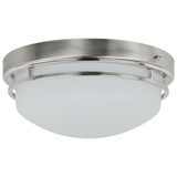 Sunlite 49055-SU LFX/DBN/15/23W/FR/DIM/30K LED 23 Watt Decorative Double Band Trim With Extended Ceiling Light, 3000K Warm White