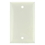 Sunlite 50760-SU E401/A 1 Gang Blank Switch and Receptacle Plate, Almond