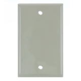 Sunlite 50765-SU E401/I 1 Gang Blank Switch and Receptacle Plate, Ivory