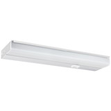 Sunlite 53079 18-Inch LED Under Cabinet Hardwired Fixture, 10 Watts (60W=), 600 Lumens, Tunable 30K/40K/50K Color, Dimmable, 90 CRI, ETL Listed, White, For Residential & Commercial Use