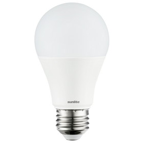 Sunlite 70324 3-Way LED A19 Light Bulb, 5/9/15 Watts (40W 60W 100W Equivalent), 500-1000-1600 Lumens, Medium E26 Base, Omni-Directional, ETL Listed, Frost, 4000K Cool White, 1 Count
