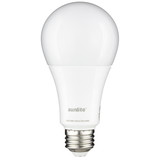 Sunlite 70327 3-Way LED A21 Light Bulb, 6/12/19 Watts (60W 75W 125W Equivalent), 800-1500-2100 Lumens, Medium E26 Base, Omni-Directional, UL Listed, Frost, 3000K Warm White, 1 Count