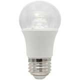 Sunlite 80138 LED A15 Appliance Clear Light Bulb, 6 Watts (40W Equivalent), 450 Lumens, Medium Base (E26), 90 CRI, Dimmable, ETL Listed, Ceiling Fan, 5000K Daylight, 1 Count