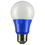 Sunlite 80145-SU A19/3W/B/LED LED A Type Colored 3W Light Bulb Medium (E26) Base, Blue