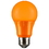 Sunlite 80147-SU A19/3W/O/LED LED A Type Colored 3W Light Bulb Medium (E26) Base, Orange