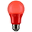 Sunlite 80148-SU A19/3W/R/LED LED A Type Colored 3W Light Bulb Medium (E26) Base, Red