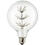 Sunlite 80154-SU G40/LED/SF/1.8W/CL/23K LED Vintage Star 1.8W Light Bulb Medium (E26) Base, Warm White