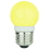 Sunlite 80325-SU G13/LED/1W/Y G13 Globe, Medium Base Light Bulb, Yellow