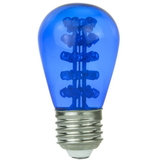 Sunlite 80362-SU S14/30LED/MED/B LED S14 Colored Sign 0.9W (10W Equivalent) Light Bulb Medium (E26) Base, Blue