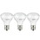 Sunlite 80435 LED R14 Mini Reflector Flood Light Bulb, 250 Lumens, 4 Watt (25W Incandescent Equivalent), Intermediate Base (E17), Dimmable, ETL Listed, 3000K Warm White, 3 Pack