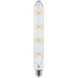 Sunlite 80488-SU T12/LED/FS/6W/E26/D/CL/22K/295MM LED Vintage T12 6W (40W Equivalent) Light Bulb Medium (E26) Base, Warm White
