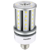 Sunlite 80850-SU CC/LED/15W/E26/MV/50K LED 15W (50W Equivalent) 100-277V Corn Light Bulbs, 360° 5000K Super White Light, Medium (E26) Base