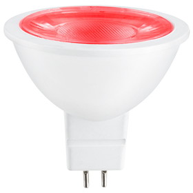 Sunlite 80855-SU LED MR16 Light Bulb GU5.3 25-Watt Equivalent, Red