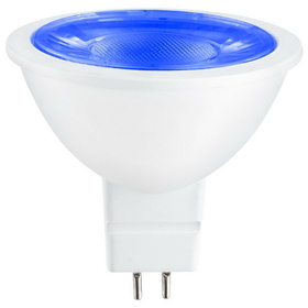 Sunlite 80856-SU MR16/LED/3W/GU5.3/12V/B LED MR16 Light Bulb GU5.3 25-Watt Equivalent, Blue