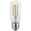 Sunlite 80892-SU T12/LED/FS/3W/E26/D/CL/27K/100MM 80892 LED Filament T12 Tube 3-Watt (25 Watt Equivalent) Clear Dimmable Light Bulb, 2700K - Warm White