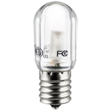 Sunlite 81070-SU T7/LED/CL/1W/27K/E17/CD 1 Watt T7 Lamp Intermediate (E17) Base Warm White