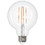 Sunlite 81099 LED G30 Edison Globe Light Bulb, 8.5 Watts (100W Equivalent), Standard E26 Base, 800 Lumens, Dimmable, Decorative Clear Glass, Antique Long Filament, 90 CRI, 2700K Warm White, 1 Count