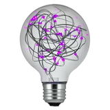 Sunlite 81173-SU G25/LED/DX/1.5W/P LED G25 Globe String Light Bulb Decorative LightBulb 1 Pack Purple