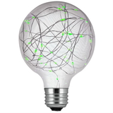 Sunlite 81181-SU G30/LED/DX/1.5W/G LED G30 Globe String Light Bulb Decorative LightBulb 1 Pack Green
