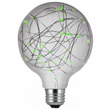 Sunlite 81187-SU G40/LED/DX/1.5W/G LED G40 Globe String Light Bulb Decorative LightBulb Green 1 Pack