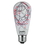 Sunlite 81188-SU ST64/LED/DX/1.5W/R LED ST64 Edison Style String Light Bulb Decorative LightBulb Red 1 Pack