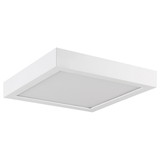Sunlite 81283 Tunable LED 5-Inch Square Mini Panel Light Fixture, 10 Watts (50W=), 600 Lumens, 30K/40K/50K CCT, Dimmable, White Finish, 50,000 Hour Life Span, Energy Star Certified, ETL Listed