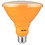 Sunlite 81479 LED PAR38 Colored Recessed Light Bulb, 15 watt (75W Equivalent), Medium (E26) Base, Floodlight, ETL Listed, Amber, 1 Pack