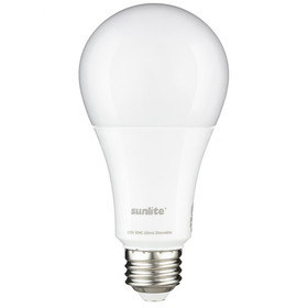 Sunlite 82105 LED A21 Light Bulb, 20 Watts (150w Equivalent), 2550 Lumens, Medium E26 Base, 120-227 Multi-Volt, Non-Dimmable, UL Listed, 3000K Warm White, 1 Pack