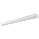 Sunlite 85291 4-Foot LED Wrap Around Indoor Light Fixture, 48 Watts, 5280 Lumens, 4000K Cool White, 120-277V, Dimmable, 80 CRI, UL Listed, White, For Commercial & Residential Use