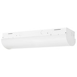 Sunlite 85471 2-Foot LED Linear Strip Light Fixture, 20 Watts, 120-277 Volts, Dimmable, 50,000 Hour Life Span, 4000K Cool White, 82 CRI, Surface Mount, Steel Body, UL & DLC Listed