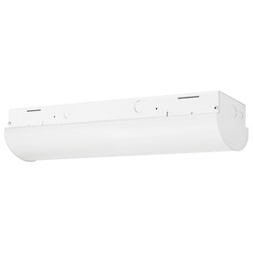 Sunlite 85471 2-Foot LED Linear Strip Light Fixture, 20 Watts, 120-277 Volts, Dimmable, 50,000 Hour Life Span, 4000K Cool White, 82 CRI, Surface Mount, Steel Body, UL &#038; DLC Listed