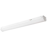 Sunlite 85529 4-Foot LED Linear Strip Light Fixture, 19 Watts, 120-277 Volts, Dimmable, 50,000 Hour Life Span, 4000K Cool White, 80 CRI, Surface Mount, Steel Body, ETL & DLC Listed