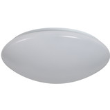 Sunlite 87763 11-Inch LED CCT Mushroom Ceiling Light Fixture, 20 Watts, Color Temperature Tunable 27K-50K, Dimmable, 1500 Lumens, 50,000 Hour Lifespan, Energy Star and ETL Listed