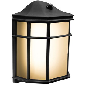 Sunlite 88681-SU Tunable LED Classic Lantern Style Outdoor Fixture, 12 Watts (75W Equivalent), 800 Lumens, Built-in Photocell, Color Temperature Tunable 3000K/4000K/5000K