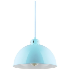 Sunlite 88734-SU CF/PD/S/BB Baby Blue Sona Residential Ceiling Pendant Light Fixtures With Medium (E26) Base
