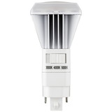 Sunlite 88801 LED CCT PLV Recessed Ballast Bypass Light Bulb, 8 Watt 18W Fluorescent Replacement 950 Lumens, G24d 2 Pin Base, Vertical, UL Listed ROHS Compliant